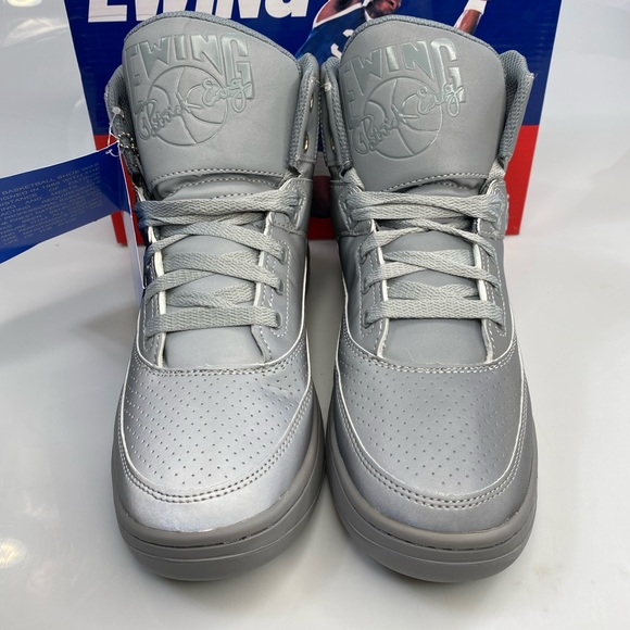 patrick ewing shoes silver